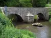 Paysages du Limousin - Pont enjambant une rivière