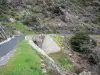 Paysages des Pyrénées-Orientales - Petite route de montagne