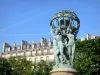 Paysages urbains - Groupe sculpté de la fontaine de l'Observatoire, Les quatre parties du monde, dans le jardin des grands explorateurs