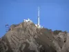 Pic du Midi de Bigorre - Sommet du pic avec les installations de l'observatoire astronomique et l'antenne de télévision