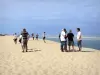 Pilat dune - Tourists at the top of the dune 