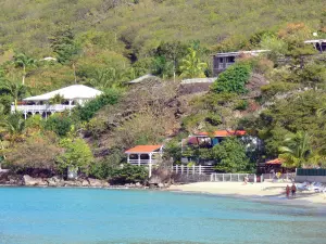 Plage de Grande Anse d'Arlet - Creole villas overlooking Grand Anse Bay
