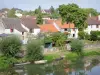 Pontailler-sur-Saône - Maisons au bord de la rivière