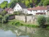 Pontailler-sur-Saône - Maisons au bord de la rivière