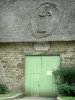 Pontmain - Grange Barbedette au toit de chaume