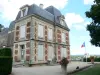Pontoise - Bourgeois-huis (site van het voormalige koninklijke kasteel) waarin het Pissarro-museum is gevestigd