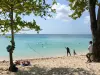 Port-Louis - Blower strand : ontspannen op het witte zand en zwemlessen op zee