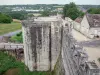 Províncias - Porte de Jouy e muralhas (recinto fortificado, fortificações medievais)