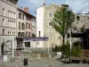 Le Puy-en-Velay - Fassaden von Häusern in der Altstadt