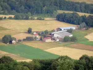 Puy d'Yssandon - Paisagem do Yssandonnais de puy d'Yssandon