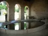 Ray-sur-Saône - Water stroomgebied van de was-overdekte arcades (fontein-wasplaats)