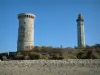 Ré island - The Baleines lighthouse and the Vieille tower