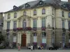 Rennes - Oude stad: de gevel van het stadhuis