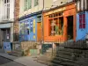 Rennes - Old Town: kleurrijke etalages
