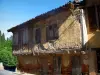 Rieux-Volvestre - Maison ancienne à pans de bois