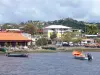 Le Robert - Port de pêche et façades de la ville
