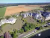 Rocche di Saussois - Pareti rocciose tra i campi e il fiume Yonne