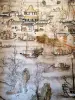 La Roche-Guyon castle - Chinese wallpaper