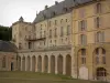 La Roche-Guyon castle - Facades of the castle