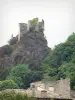 Rochemaure - Vestiges du château de Rochemaure