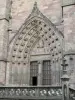 Rodez - Portail nord de la cathédrale Notre-Dame