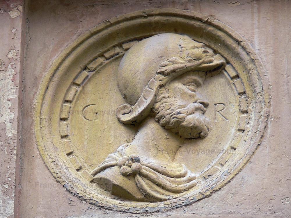 Rodez - Medallion of the Armagnac house