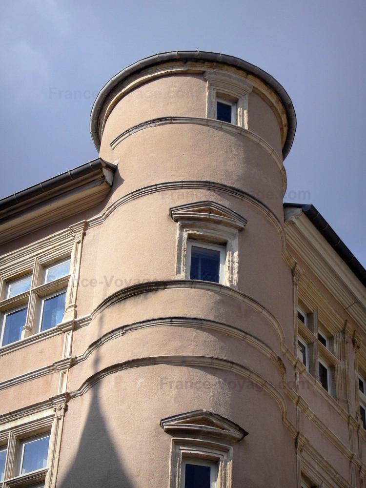 Rodez - Corner turret of the house of the Annunciation