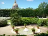 Rodin museum - View from the dome of the Invalides from the museum garden