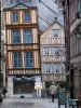 Rouen - Casas de madera, uno de los cuales parecía