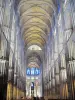 Rouen - Intérieur de la cathédrale Notre-Dame