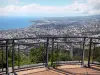 Route de La Montagne - Belvédère avec vue sur la ville de Saint-Denis et l'océan Indien