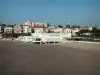 Royan - Spiaggia di sabbia (conchiglia Pontaillac), Casino Royan e le case della località