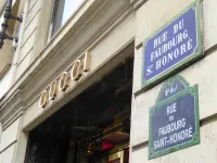 Faubourg Saint Honore in Paris - History