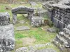 Ruines gallo-romaines des Cars - Vestiges de la villa gallo-romaine