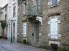 Les Sables-d'Olonne - Gevels van huizen in het centrum van de stad