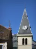Saint-Bonnet-en-Champsaur - Clocher de l'église Saint-Bonnet
