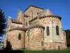 Saint-Désiré church - Apse of the Saint-Désiré church of Romanesque style