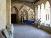 Saint-Émilion - Gallery of the cloister of the collegiate church 
