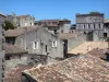 Saint Emilion - Vista dos telhados e fachadas de Saint-Émilion