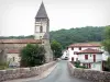 Saint-Étienne-de-Baïgorry - Chiesa di Santo Stefano, Ponte delle Aldudes Nive e case rurali