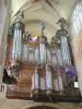 Saint-Étienne-du-Mont church - Inside the church: large organ