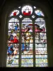 Saint-Étienne-du-Mont church - Inside the church: stained glass window