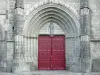 Saint-Flour - Portaal van de kathedraal Saint-Pierre