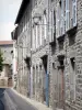 Saint-Flour - Gevels van huizen in de oude stad