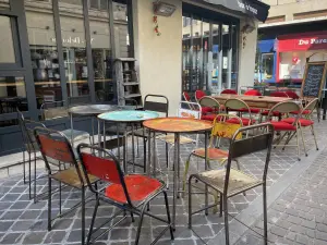 Saint-Germain-en-Laye - Terraza cafeteria