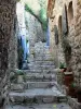 Saint-Guilhem-le-Désert - Trap en stenen huis