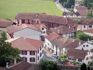 Saint-Jean-Pied-de-Port - Blick auf die Stadtdächer
