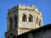 Saint-Lizier - Glockenturm der Kathedrale Saint-Lizier