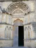 Saint-Macaire - Portal de la iglesia de Saint- Sauveur -et -Saint -Martin