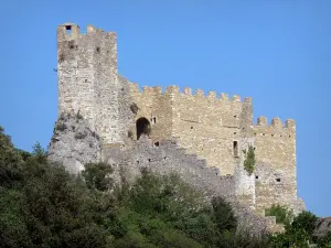 Saint-Montan - Feudale castello Saint-Montan